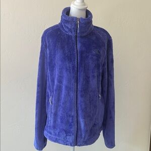 The North Face Purple Teddy Jacket
